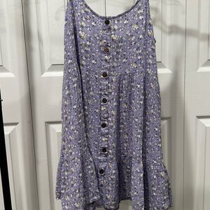 Forever 21 Purple Floral Dress